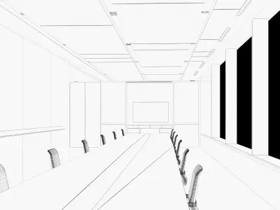 Super Hub Office Vol 22 Low-poly 3D model