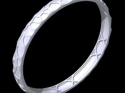 Rhino Bracelet 3D print model