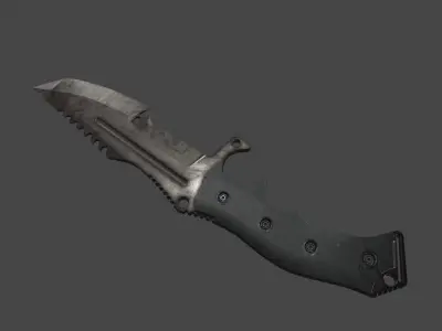 Knifes Pack V1 unity - unreal engine 4 PBR game ready Low-poly 3D model