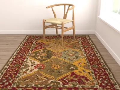 Rugs No 717 Low-poly 3D model