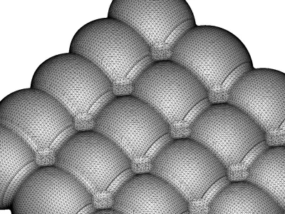 Exquisite Beach Seat Cushion 3D print model