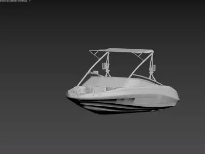 boat-modern 3D model