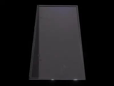 low poly solar panel 3 maps optimized gameready Low-poly 3D model