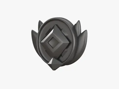 Reward Medal 3D Illustration 3D model