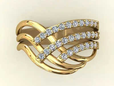 Diamond Ring Free 3D print model purchase