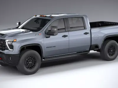 Chevrolet Silverado HD ZR2 CG 2024 3D model
