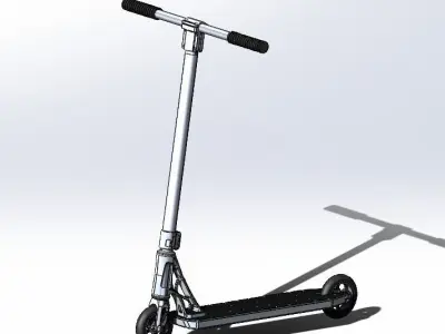 Scooter kick 3D model