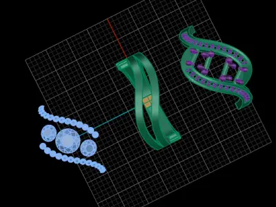 jewelry ring 198 3D print model