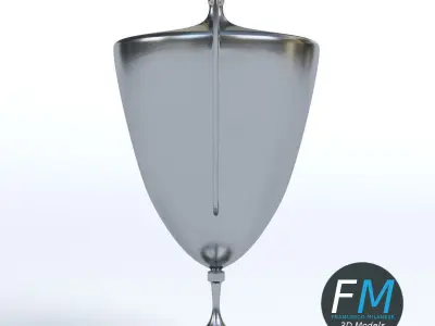 Trophy cup 2 3D model