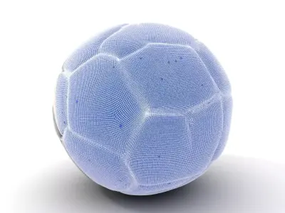 Classic Soccer Ball model pack Low-poly 3D model