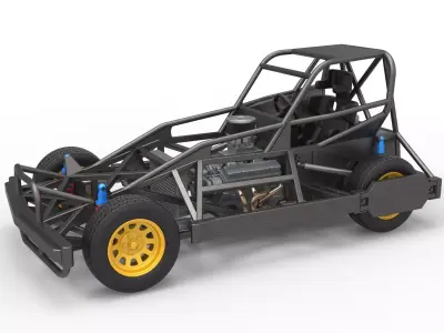 New Zealand Superstock car Base Version 2 Scale 1 to 25 3D print model