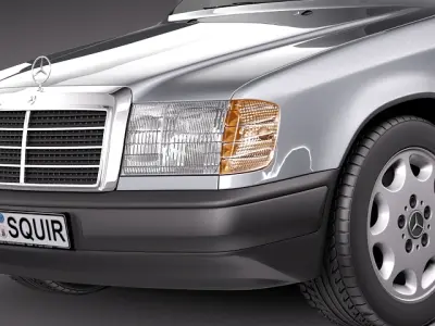 Mercedes-Benz E-class W124 Kombi 3D model