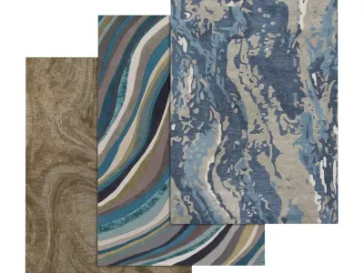 Rug Set 889 3D model