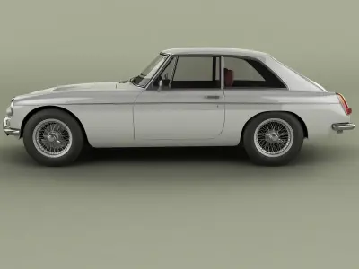 MG MGC GT 3D model