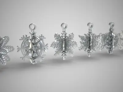 Christmas Ornaments 3D print model