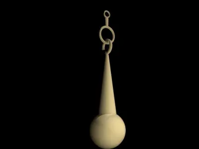 Christmas Bell Ornament 3D print model