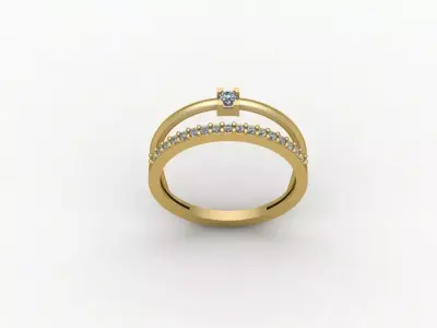 Gold Ring Print 3d Ring stl  3D print model purchase