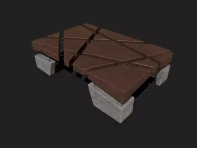 Modern Table 3D model