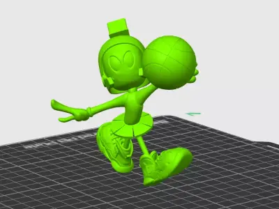 Marvin the Martian 3D print model