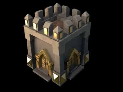 Castle 01 3D model