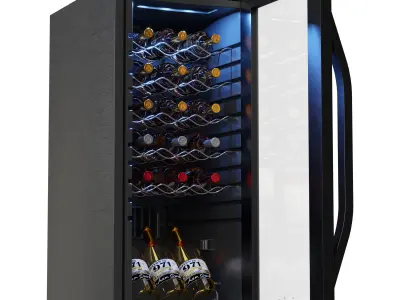 Ivation wine coolers Low-poly 3D model