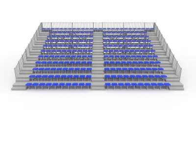 Bleachers 27 3D model
