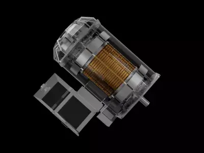 480kw-shaft 3D print model