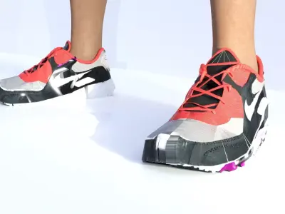 Sport Shoes for G8 Daz Character 3D model