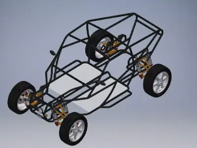 Offroad Buggy Assembly 3D model