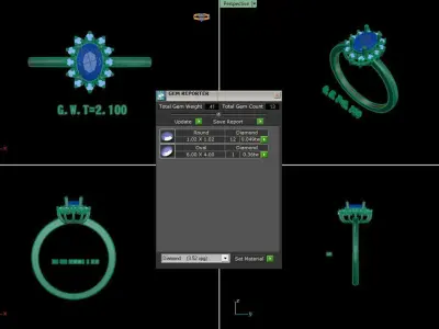 FASION RING 3D model 28