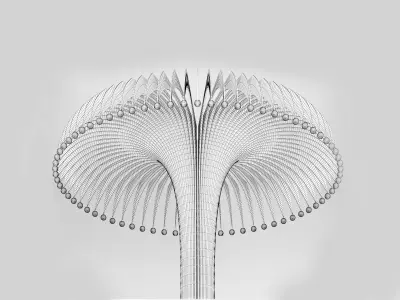 Parametric Column Cover 3D model