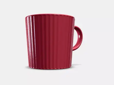 Imperial Mug Low-poly 3D model