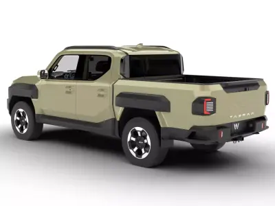 Kia Tasman 2026 3d model 3D model