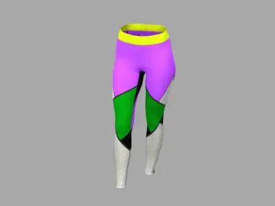 Adventure Leggings 3D model