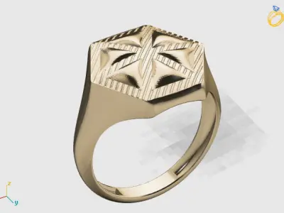 Women Plain Ring STL Models Womens Ring 3dmodels 3D print model 3D print model 36