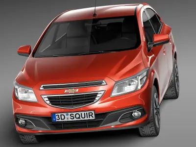 Chevrolet Onix 2013 3D model