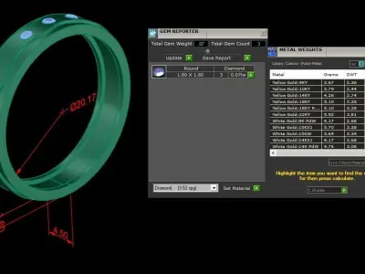 Jewelry Ring  3D print model 4