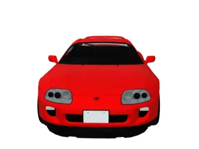 toyota supra 3D model