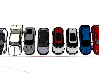 Ultimate 3D Car Collection 3D model