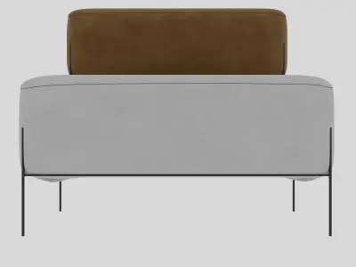 Poof for bedroom 3D model