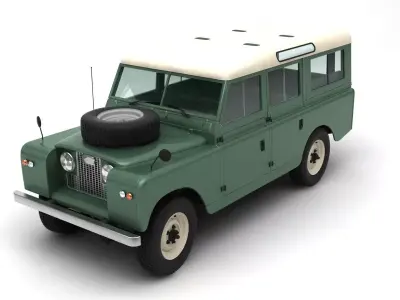 Land Rover Defender 109 3D model