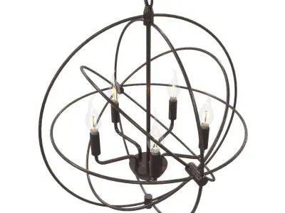 Southern Enterprises Nova 5-Light 3D model