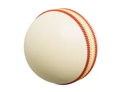 Cricket Ball 3D model