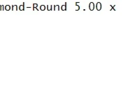 SINGLE DIAMOND SOLITAIRE RING 3D PRINTABLE MODEL 3D print model