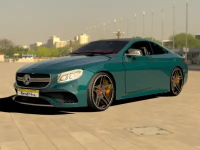 Mercedes s63 Amg Coupe 3D model