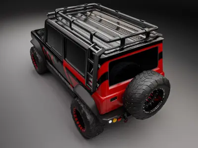 jimny 5 door 3D model