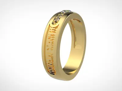 Ring Lord Save And Keep Me 3D print model