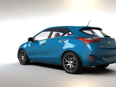 Hyundai i30 2012 3D model