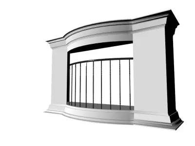 Fireplace 05 3D model