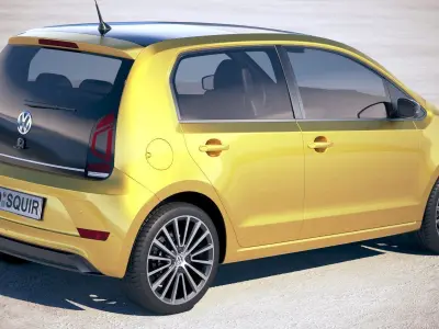 Volkswagen UP 5-door  2018 3D model